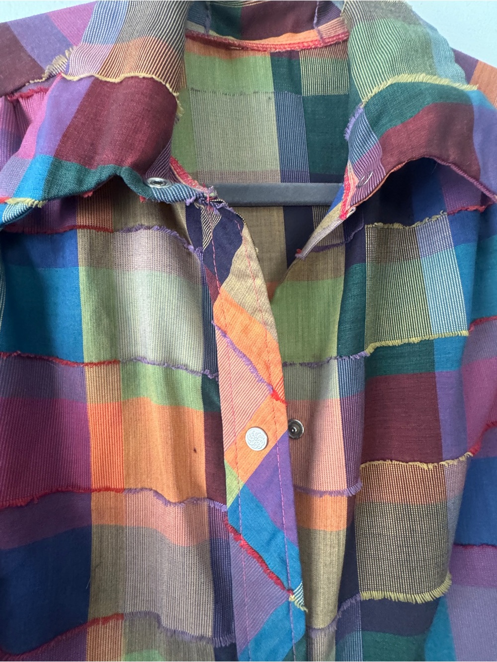 Vintage 70s Dress, Gaymode Penneys Patchwork Maxi Dress Union Made Size S/M - Picture 6 of 9